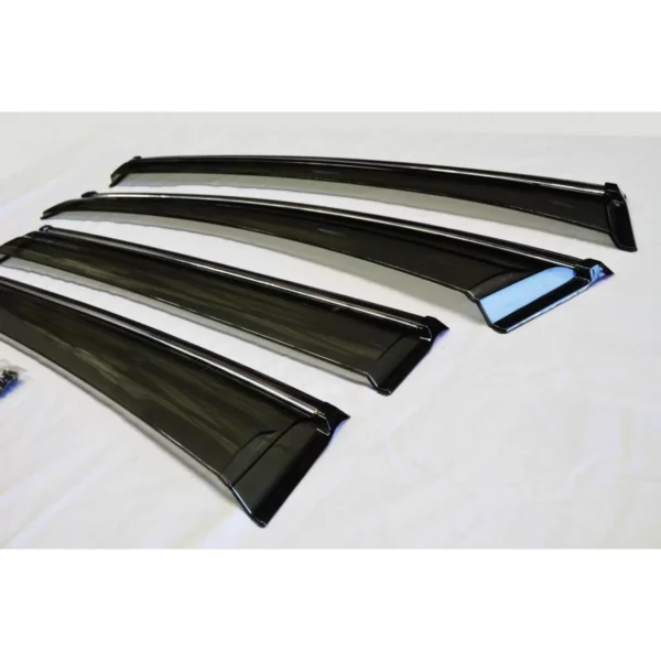Chrome Line Door Visor for Toyota Hilux Revo 2022 Onwards