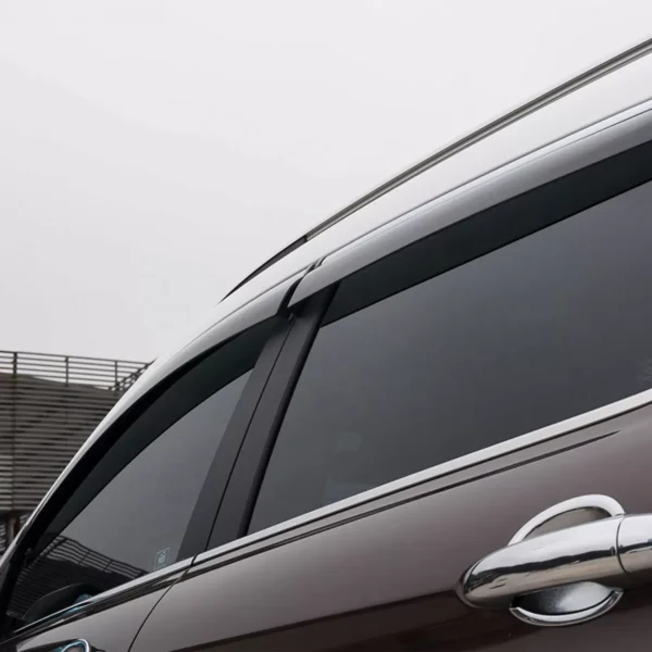 Chrome Line Door Visor for Toyota Hilux Revo 2022 Onwards