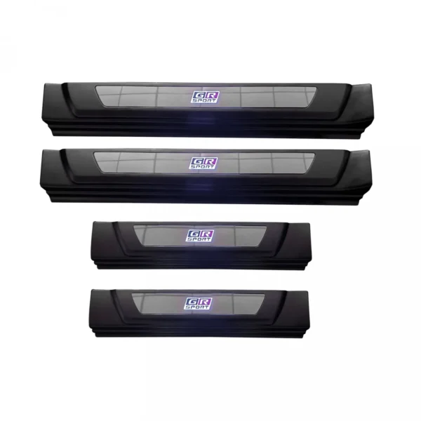 LED Door Sill Plate for Toyota Hilux Revo 2022 Onwards – GR Sport Design LED Door Sill Plate for Toyota Hilux Revo 2022 Onwards – GR Sport Design